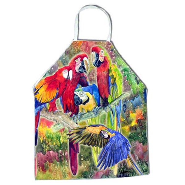 Carolines Treasures Carolines Treasures 8600APRON Parrot Parrot Head Apron - 27 x 31 in. 8600APRON - main